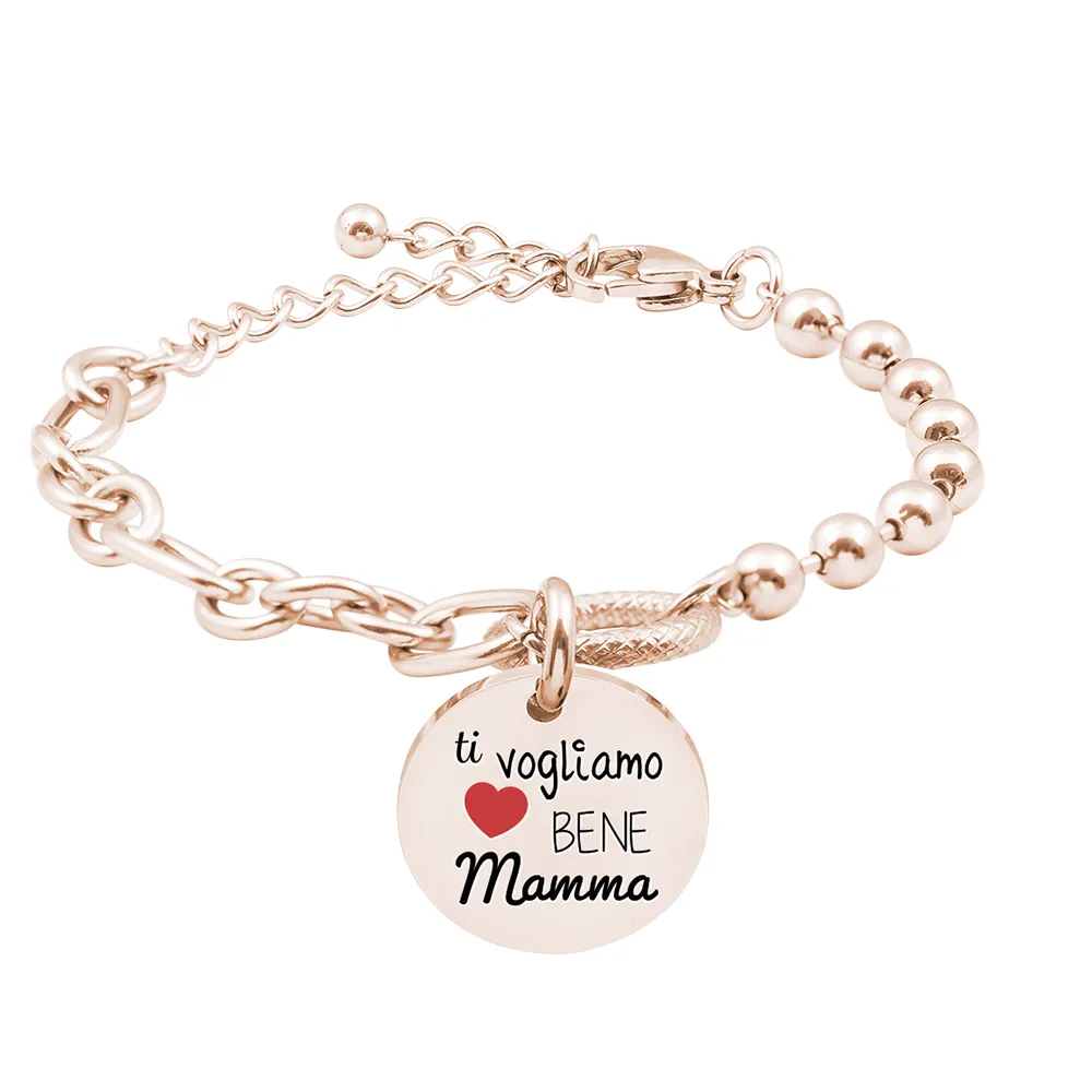 Bracciale Life is Mamma – Ti vogliamo bene mamma