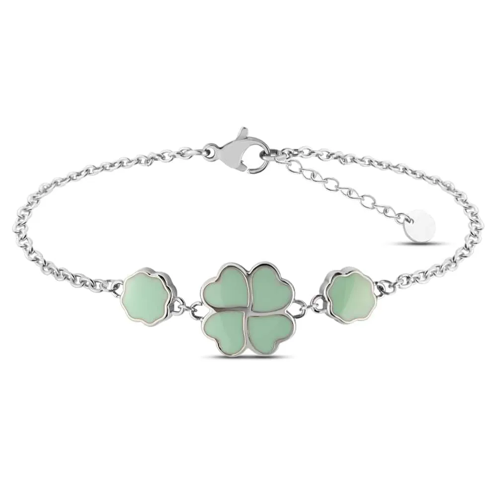 Bracciale Quadrifoglio Lady Sweet Acciaio 16.5 + 3 cm 1659312