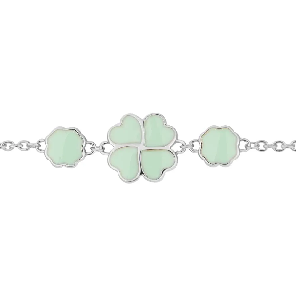 Bracciale Quadrifoglio Lady Sweet Acciaio 16.5 + 3 cm 1659312