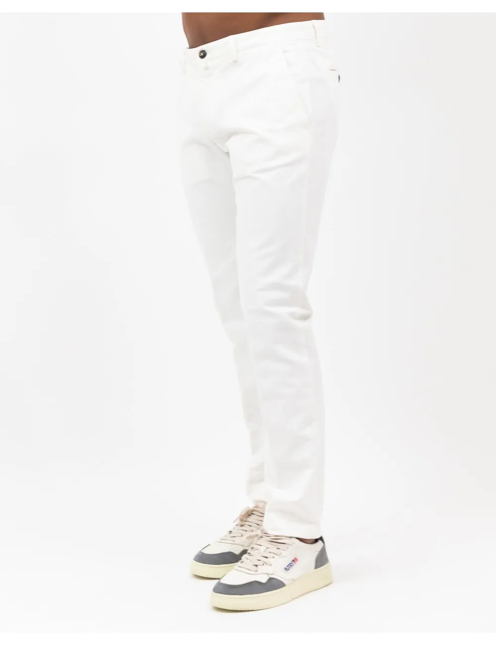 Briglia - Pantalone in Cotone Burro Uomo