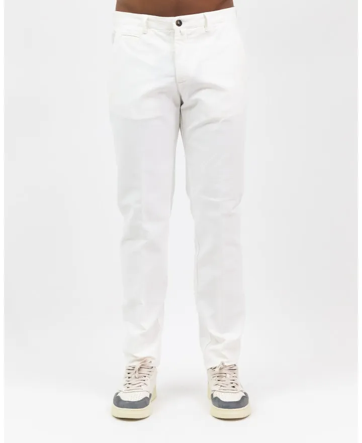 Briglia - Pantalone in Cotone Burro Uomo