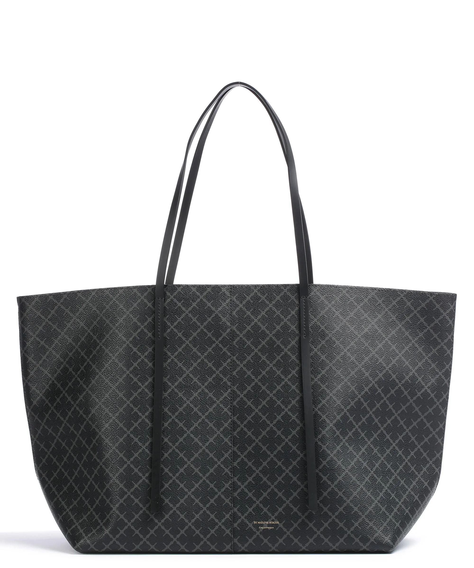  by Malene Birger Abi Borsa shopper pelle sintetica nero/grigio  