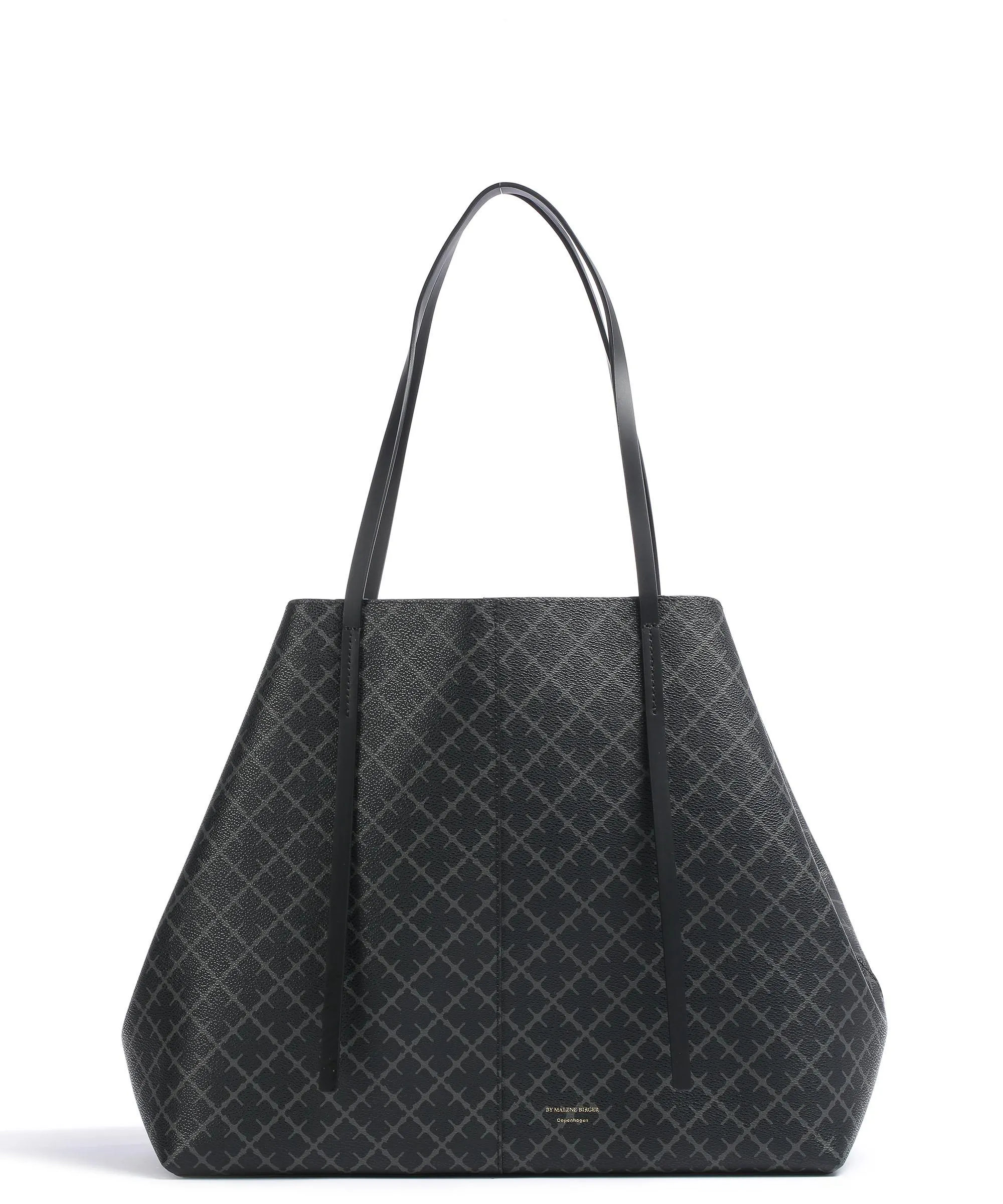  by Malene Birger Abi Borsa shopper pelle sintetica nero/grigio  