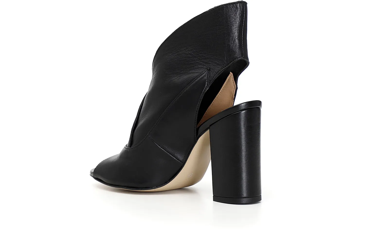 CafèNoir tronchetti estivi open toe in pelle