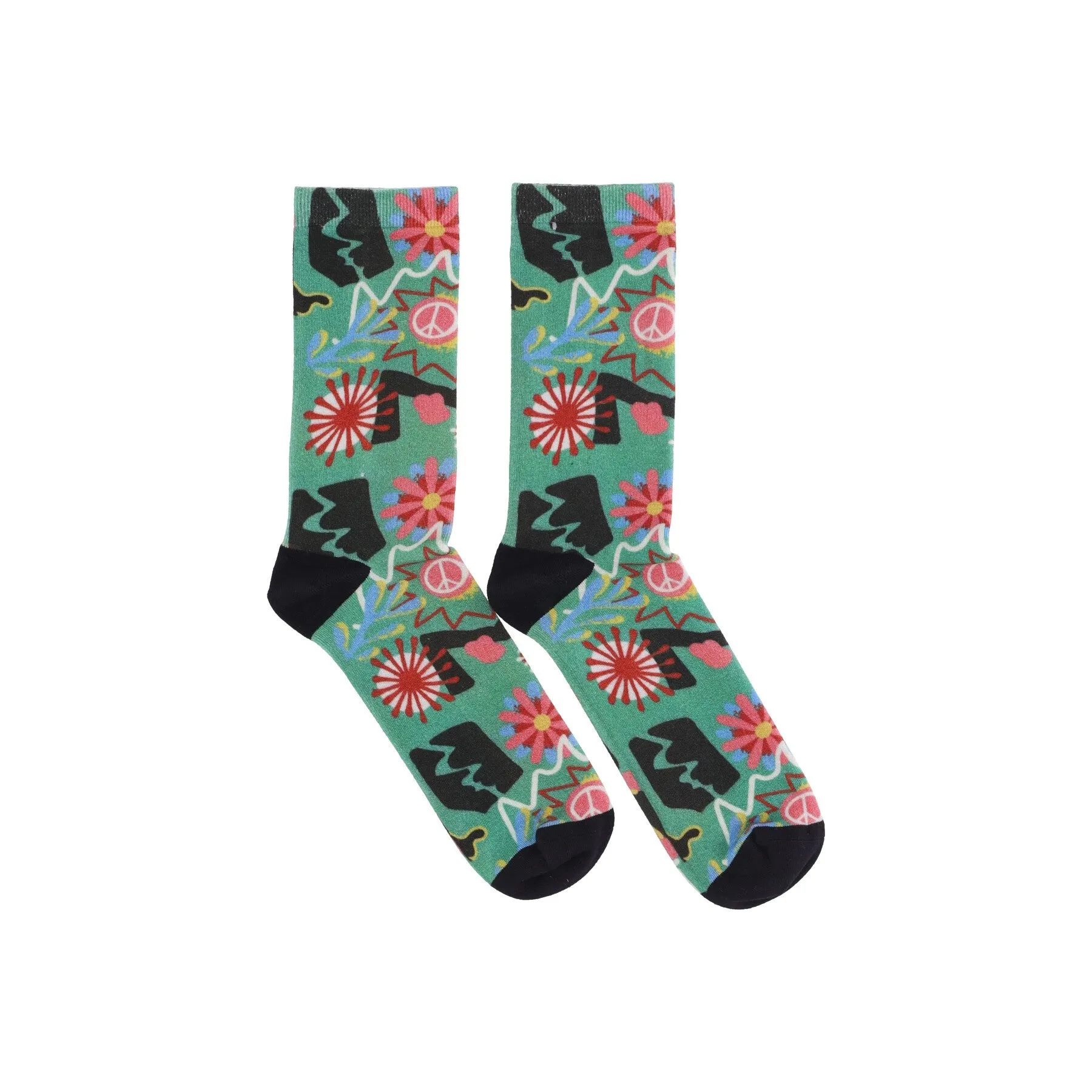 Calza Media Donna Breakers Scribble Sock Multi