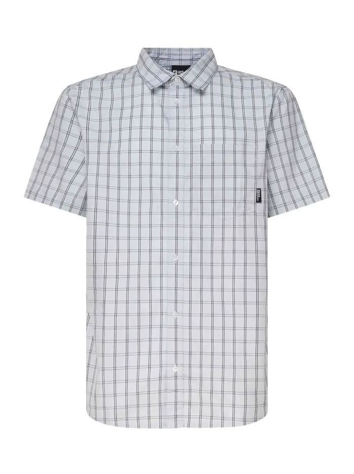 CAMICIA A MANICHE CORTE IN COTONE
