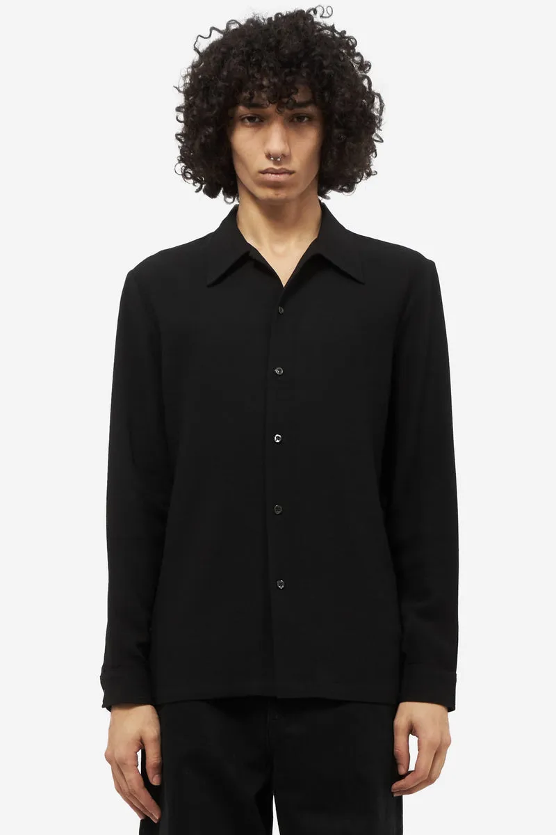 Camicia RAMPOUA in cotone nero