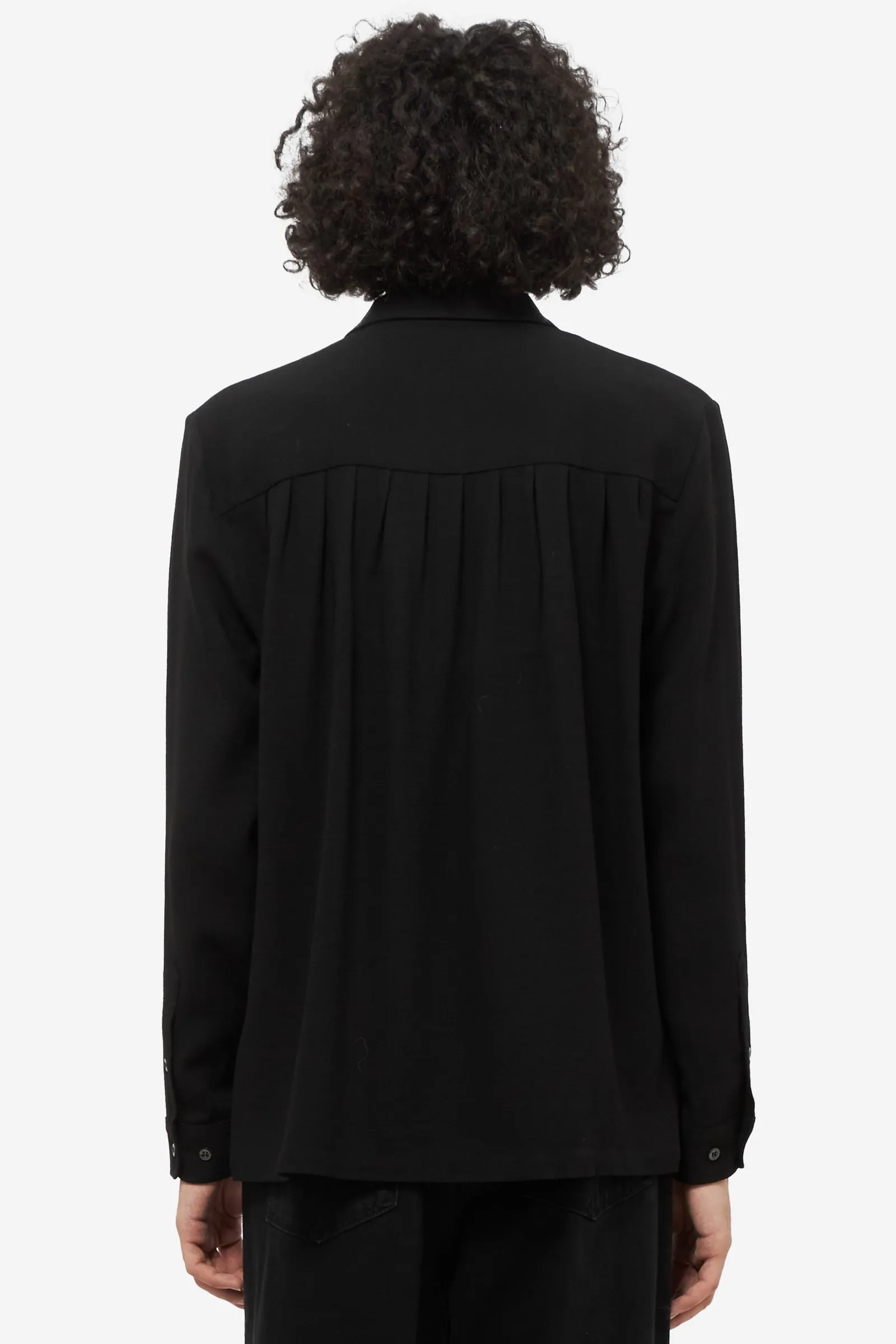 Camicia RAMPOUA in cotone nero