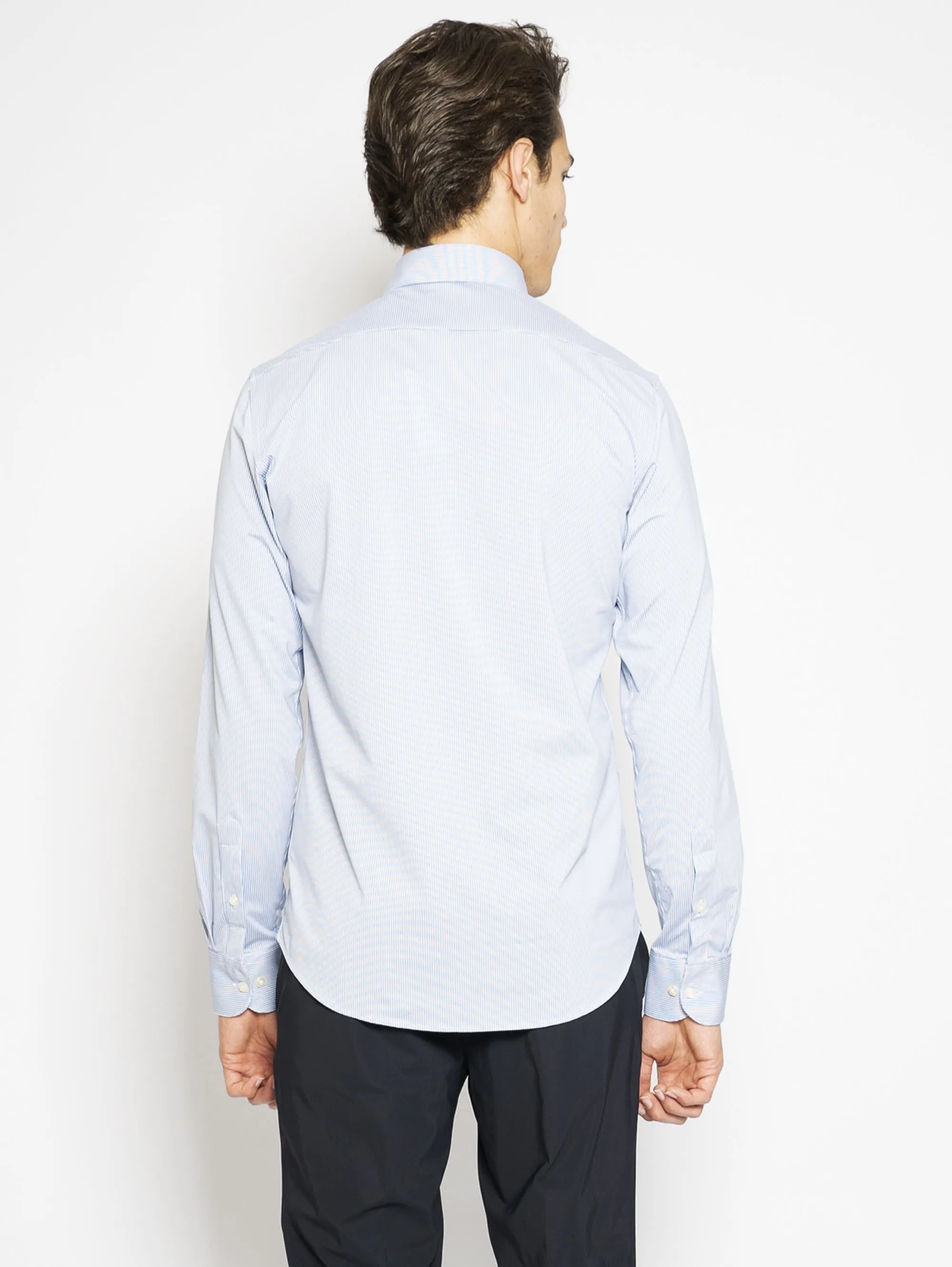 Camicia Super Elasticizzata Celeste