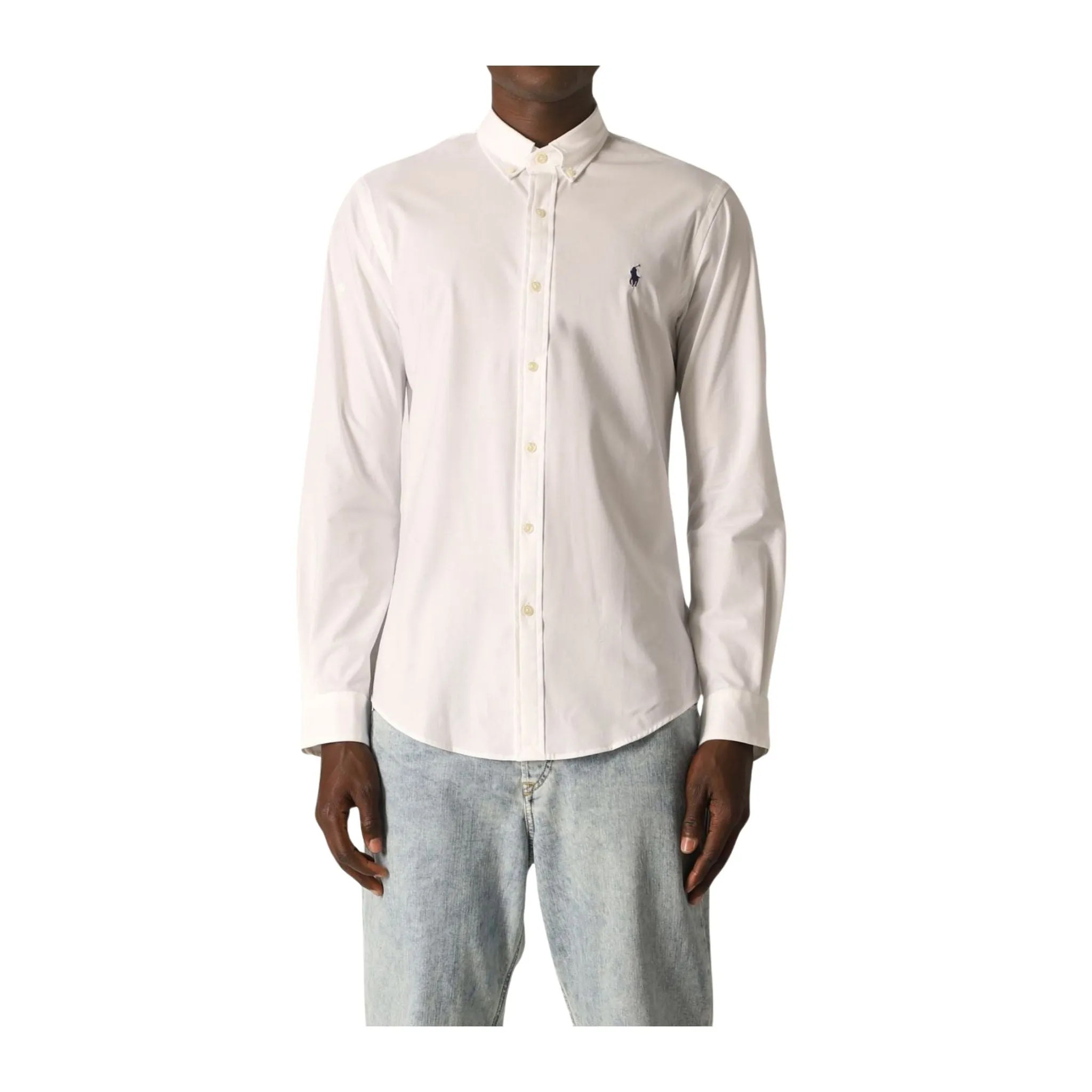 Camicia Uomo collo button down