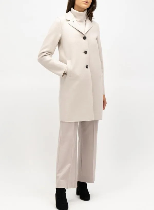 Cappotto boxy monopetto