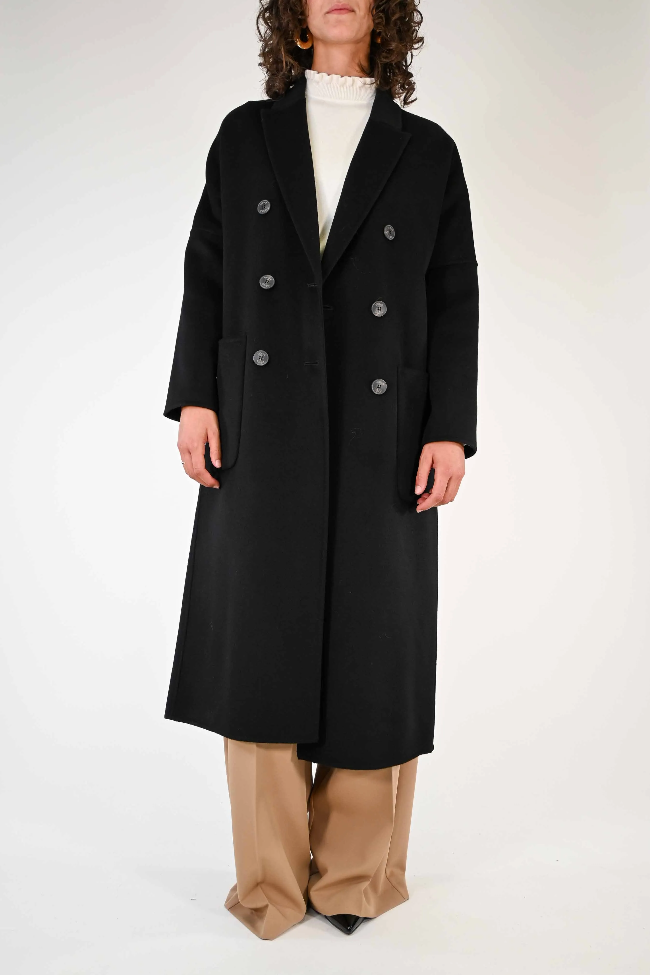 CAPPOTTO DOPPIOPETTO HAND MADE COLOR NERO
