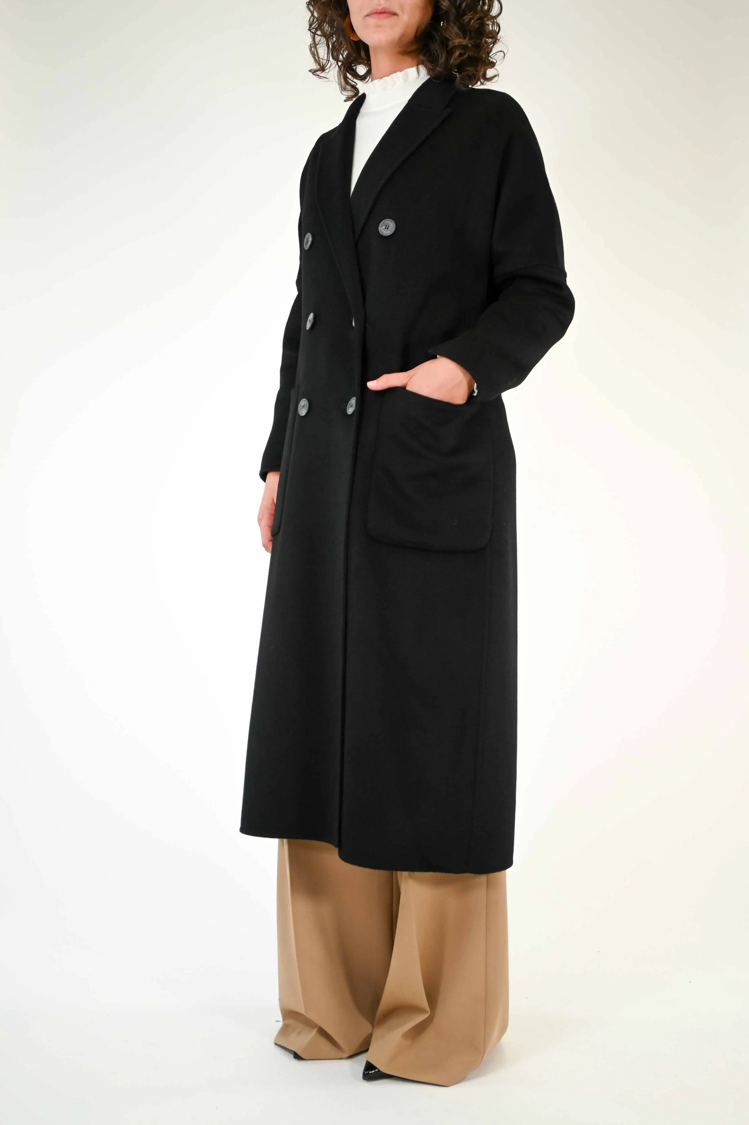 CAPPOTTO DOPPIOPETTO HAND MADE COLOR NERO