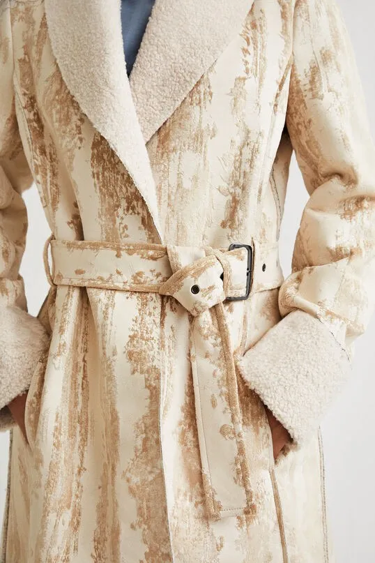 cappotto ecopelle desigual 21wwew97 crudo beige abrig _marvelous