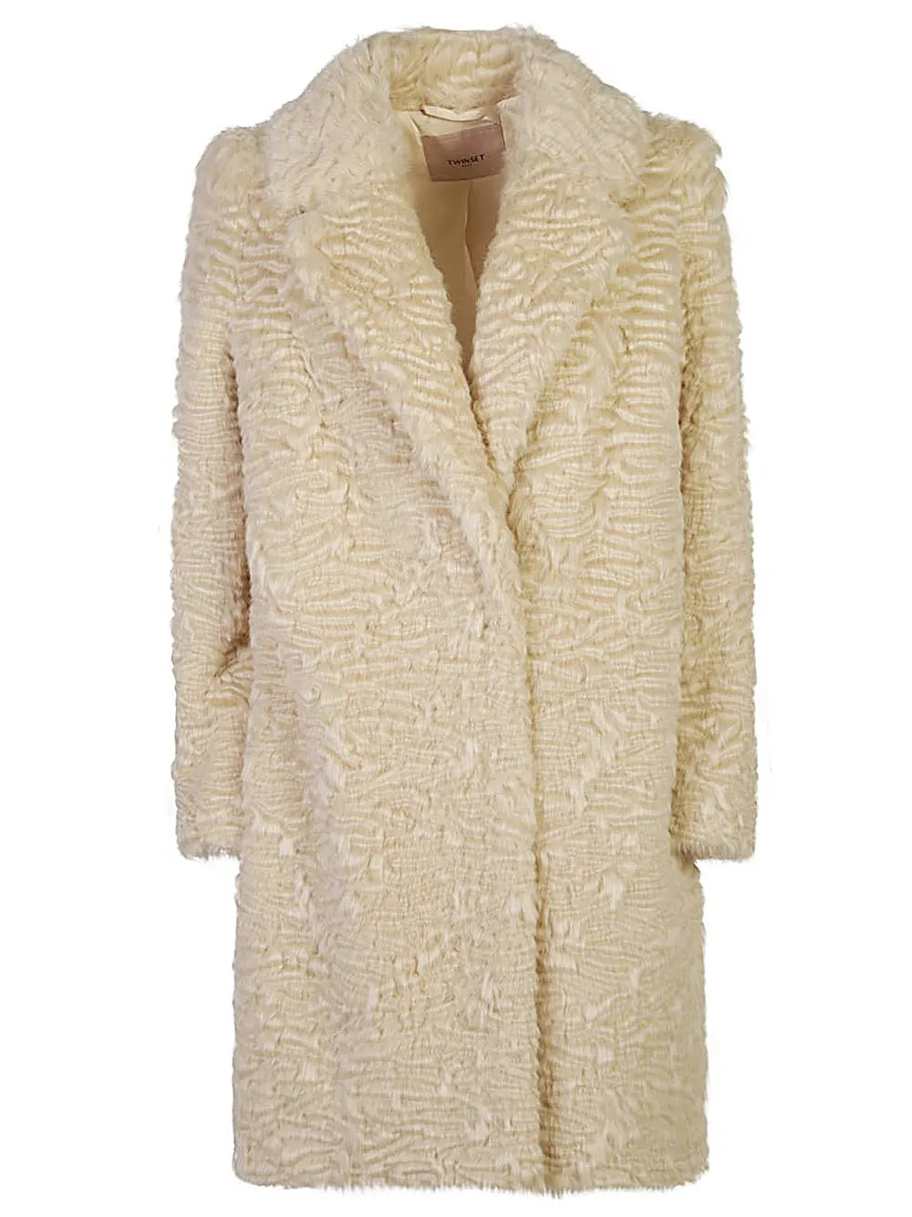 Cappotto longuette in faux fur
