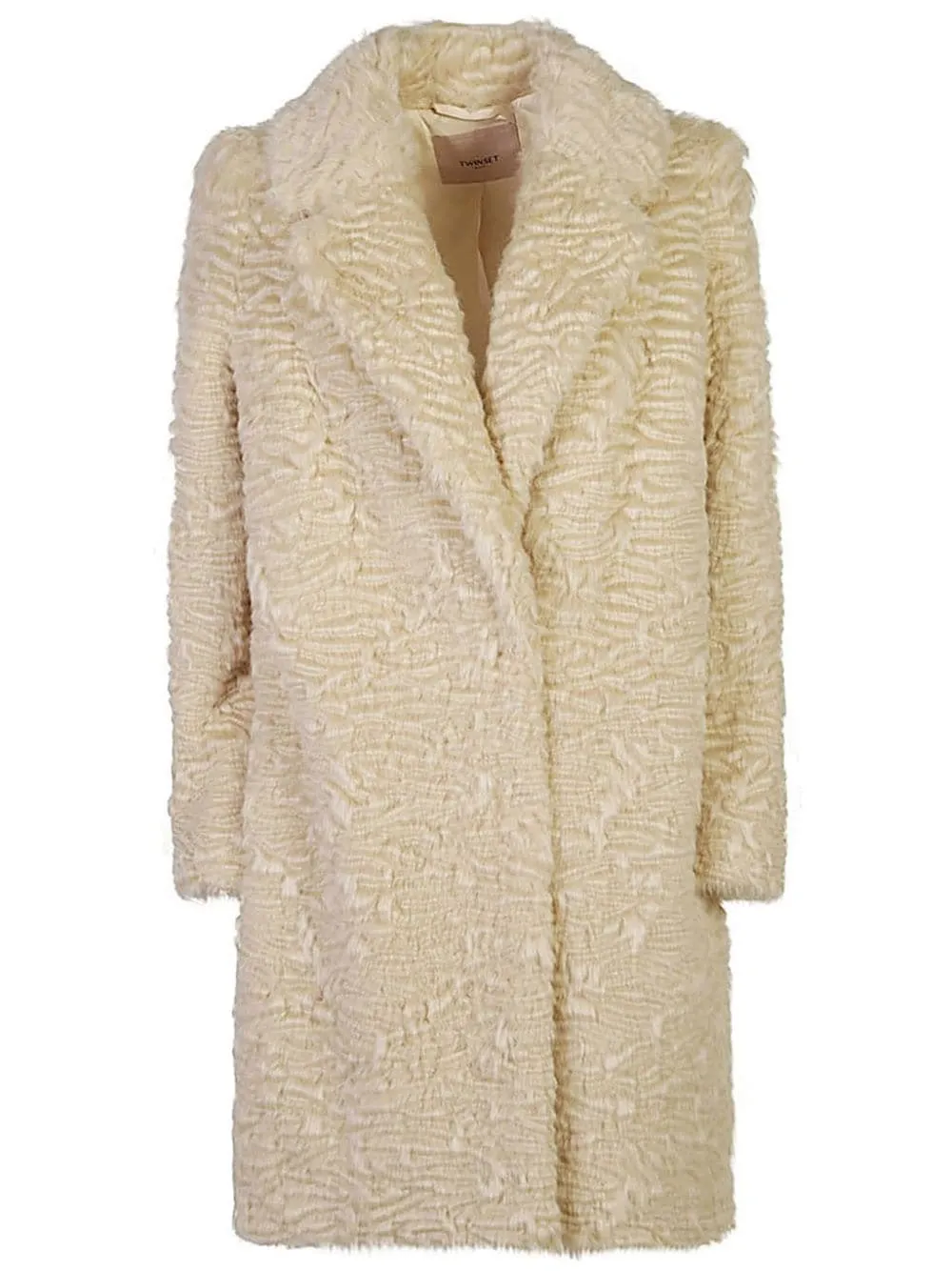 Cappotto longuette in faux fur