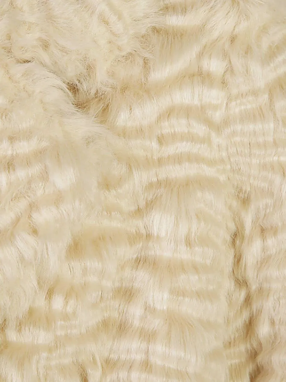 Cappotto longuette in faux fur