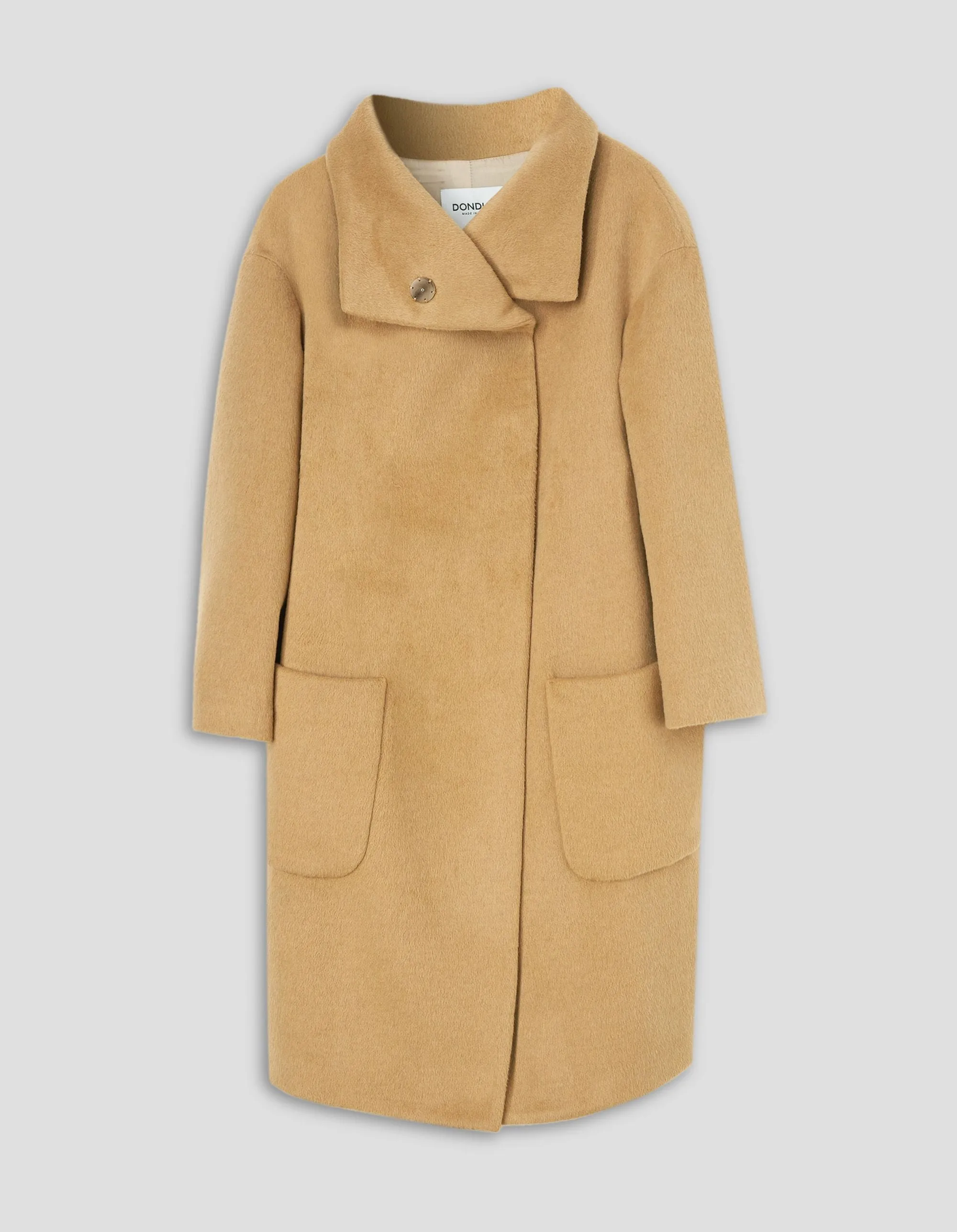 Cappotto over collo a cratere