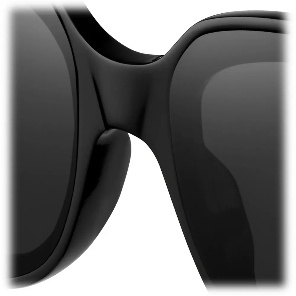 Cartier - Quadrata - Nero Grigio con Flash Oro - Panthère de Cartier Collection - Occhiali da Sole - Cartier Eyewear