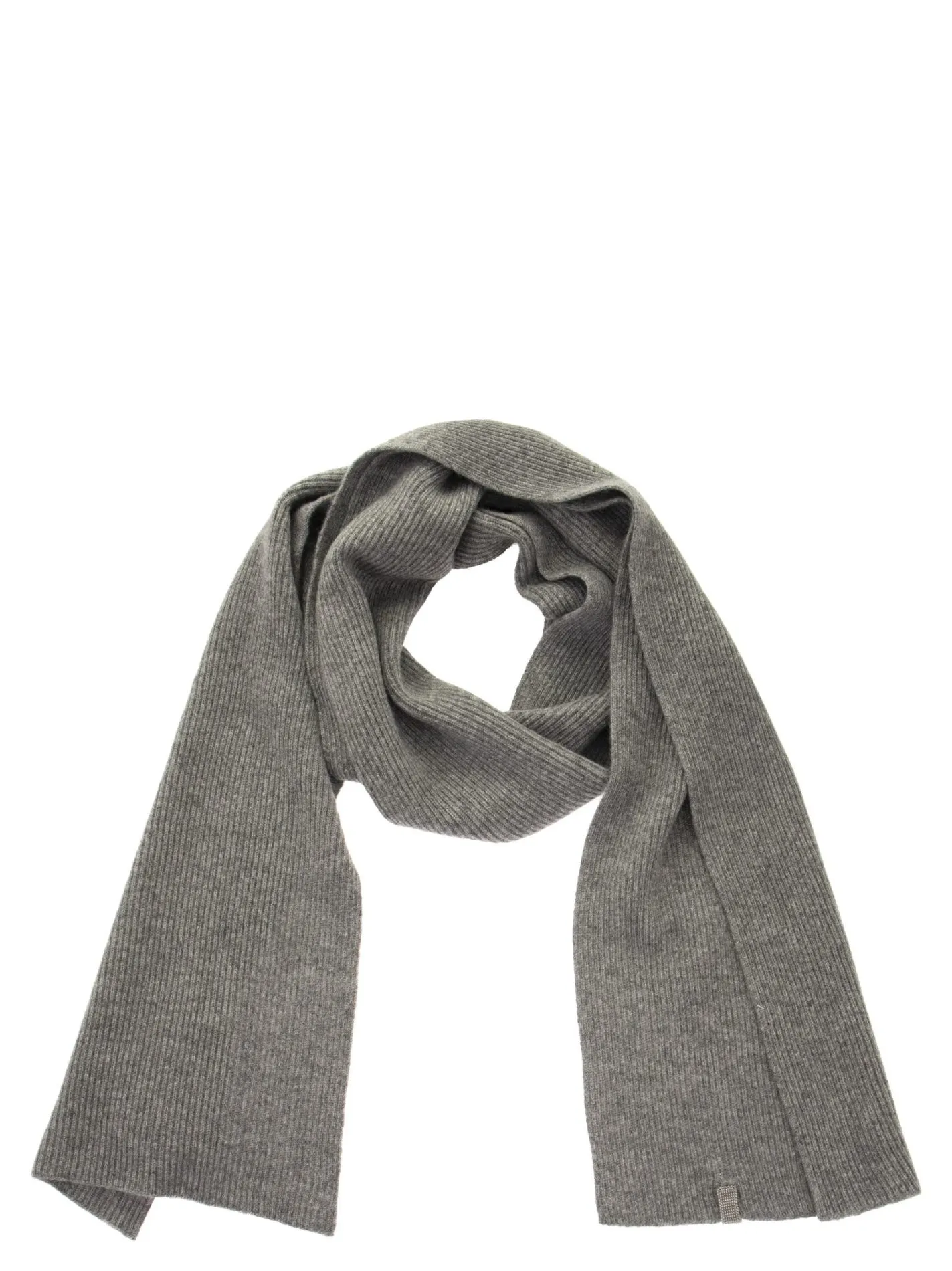 Cashmere scarf with Monile