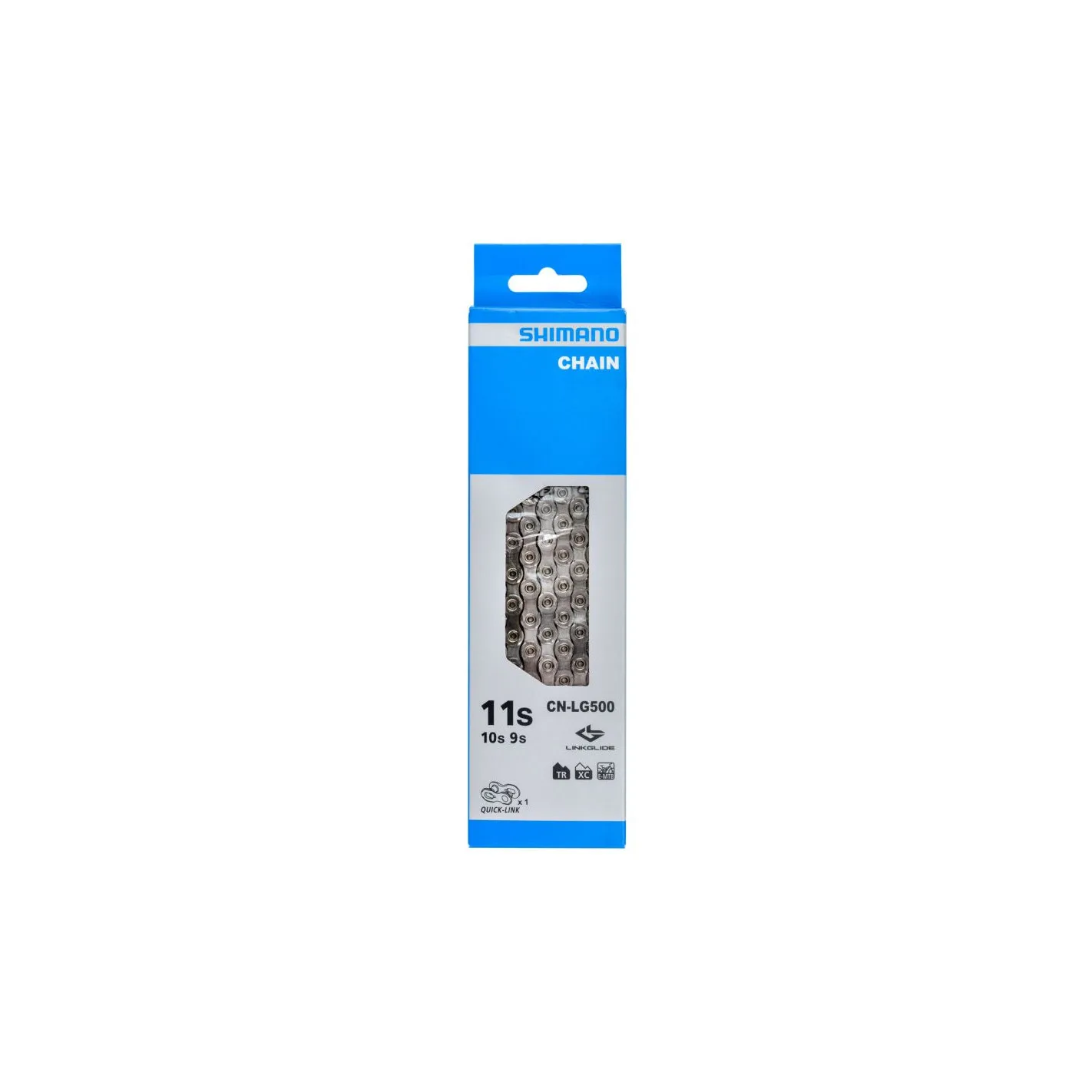 Catena E-Bike Shimano Deore CN-LG500 10/11V 116 maglie con Quick Link