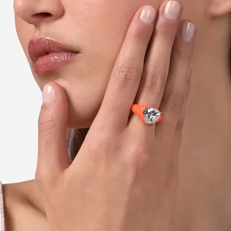 CHIARA FERRAGNI BRAND Anello chevalier Chiara Ferragni Love Parade