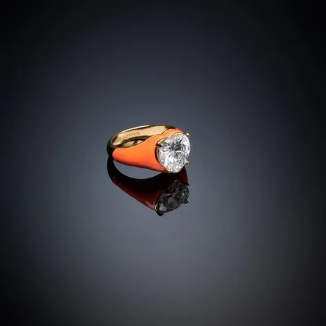 CHIARA FERRAGNI BRAND Anello chevalier Chiara Ferragni Love Parade