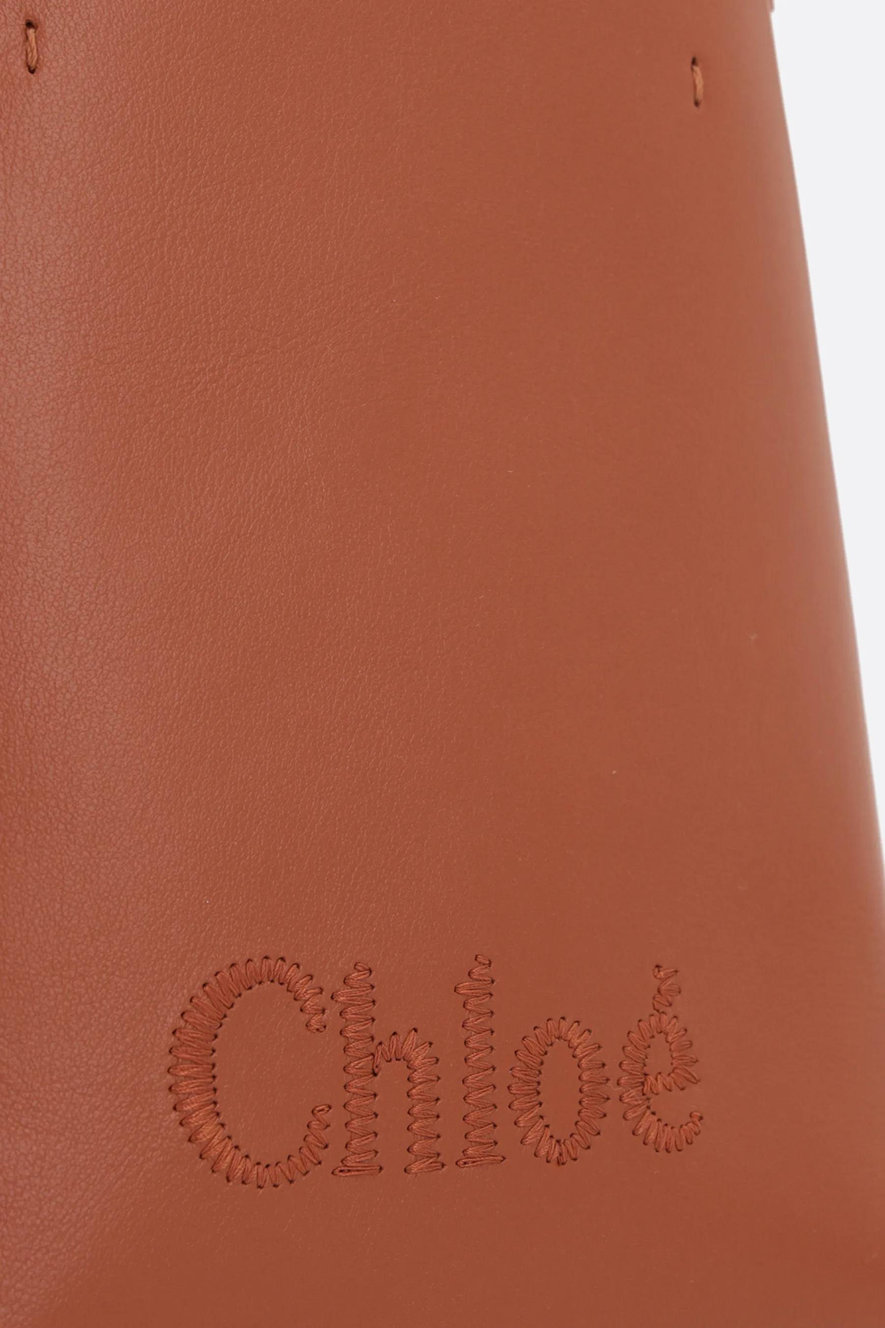 CHLOÉ borsa a mano Chloé Sense micro in pelle liscia