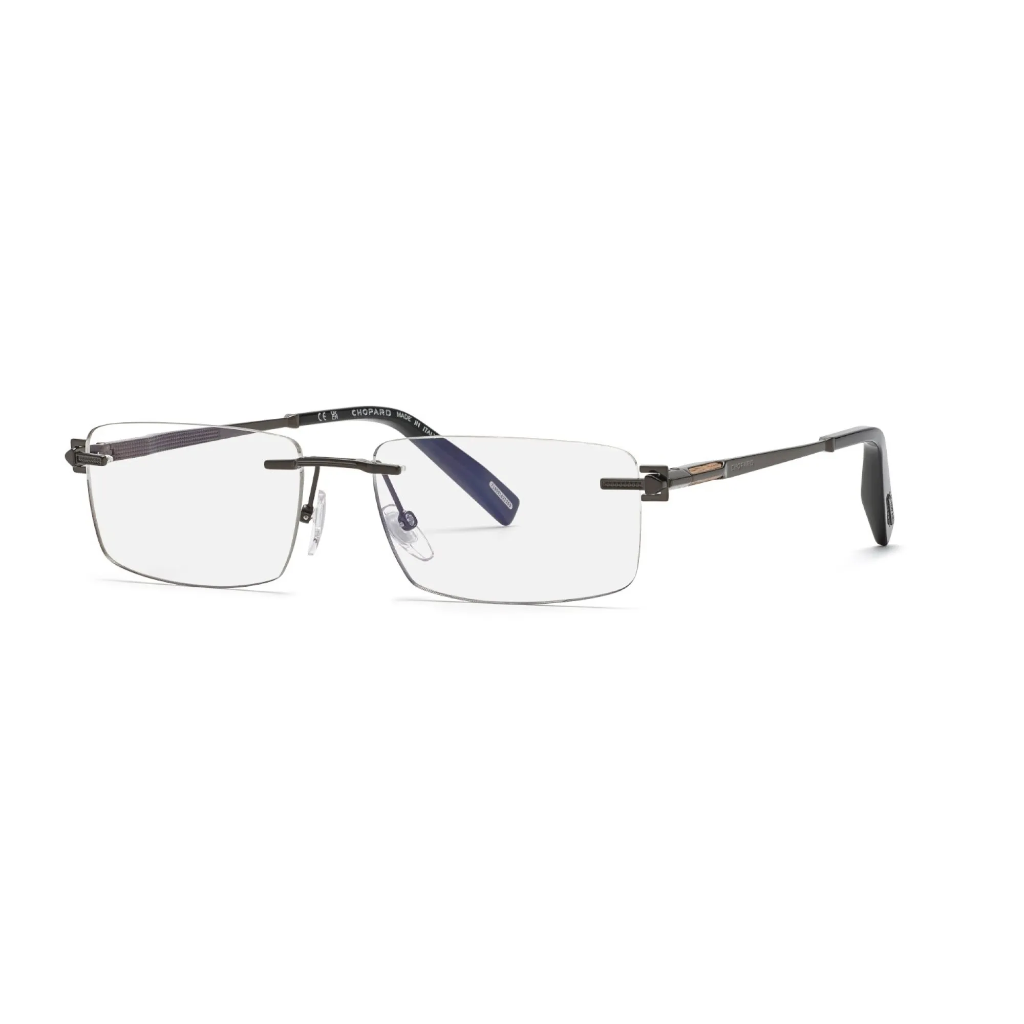   Chopard VCHL19 - 0568 Bachelite Lucidata Totale | Occhiale Da Vista Uomo 