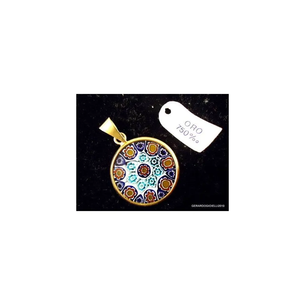 CIONDOLO IN ORO GIALLO 18 KT +COLLANA LACCIO IN OMAGGIO
