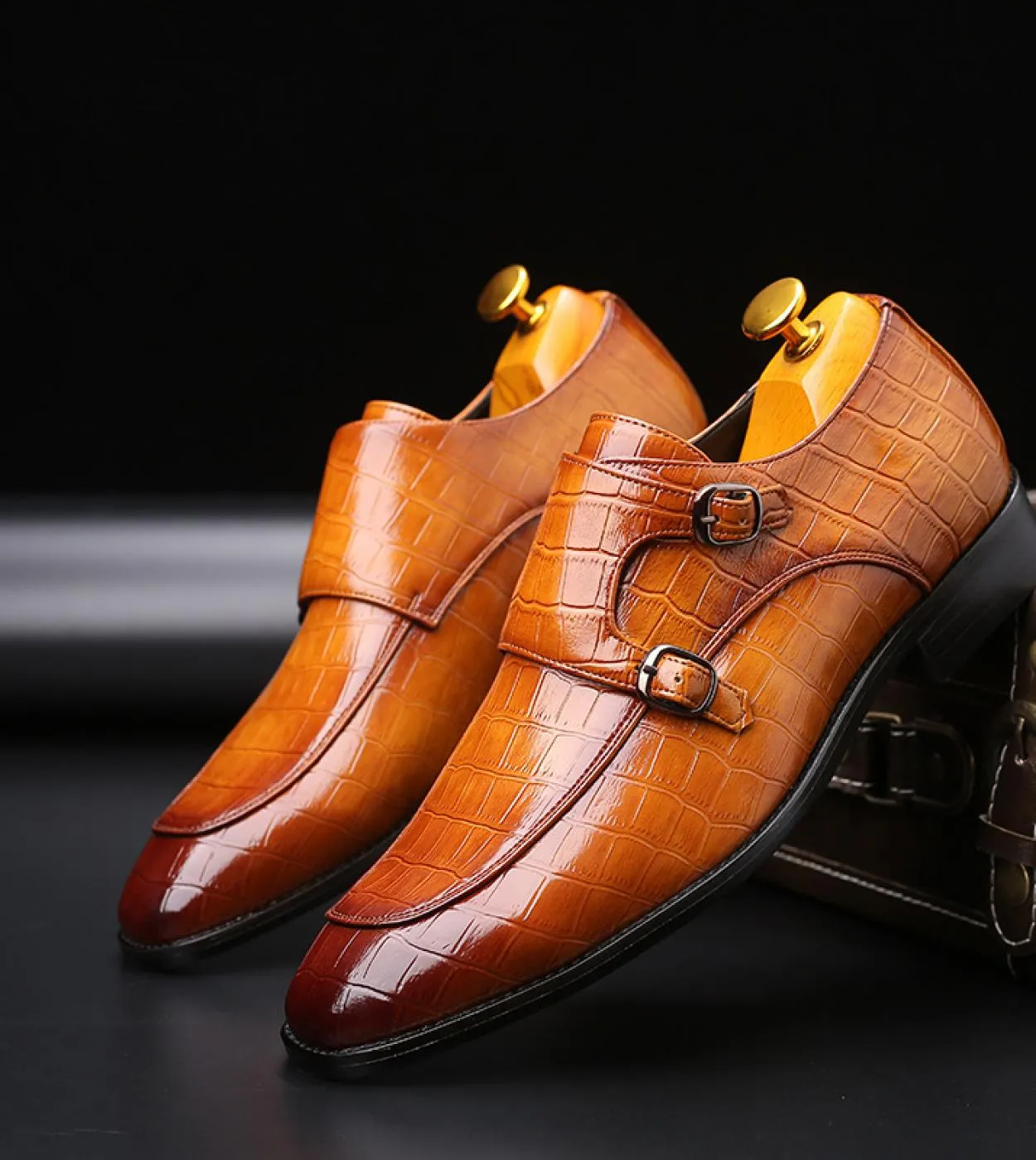 Classicpattern Business Scarpe piatte Uomo Designer Abito formale Scarpe in pelle Mocassini da uomo Scarpe da festa di Natale Uo