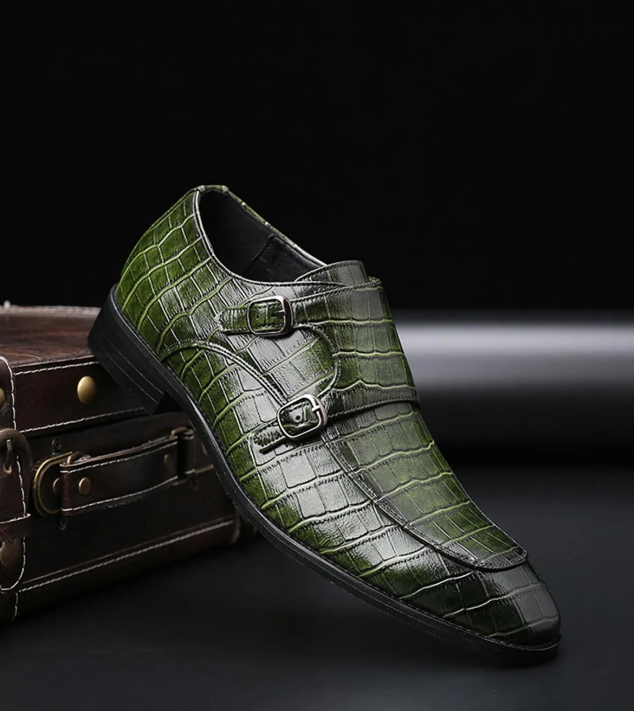Classicpattern Business Scarpe piatte Uomo Designer Abito formale Scarpe in pelle Mocassini da uomo Scarpe da festa di Natale Uo