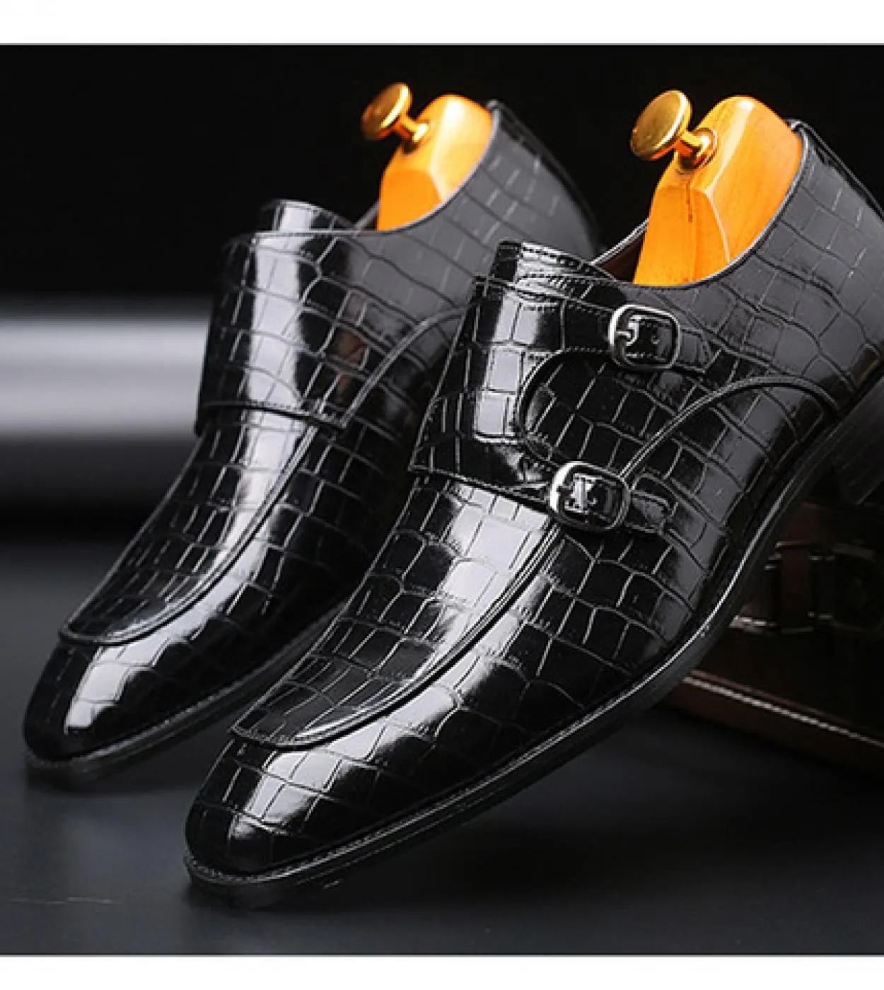 Classicpattern Business Scarpe piatte Uomo Designer Abito formale Scarpe in pelle Mocassini da uomo Scarpe da festa di Natale Uo