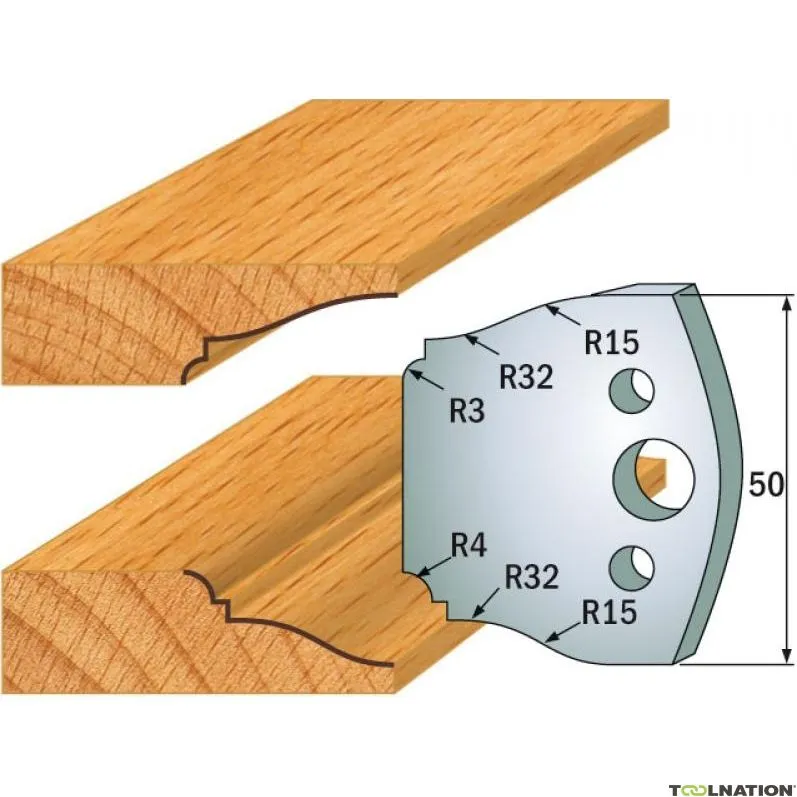 CMT 691.568 Coppia di controlame altezza 40 mm numero 568
