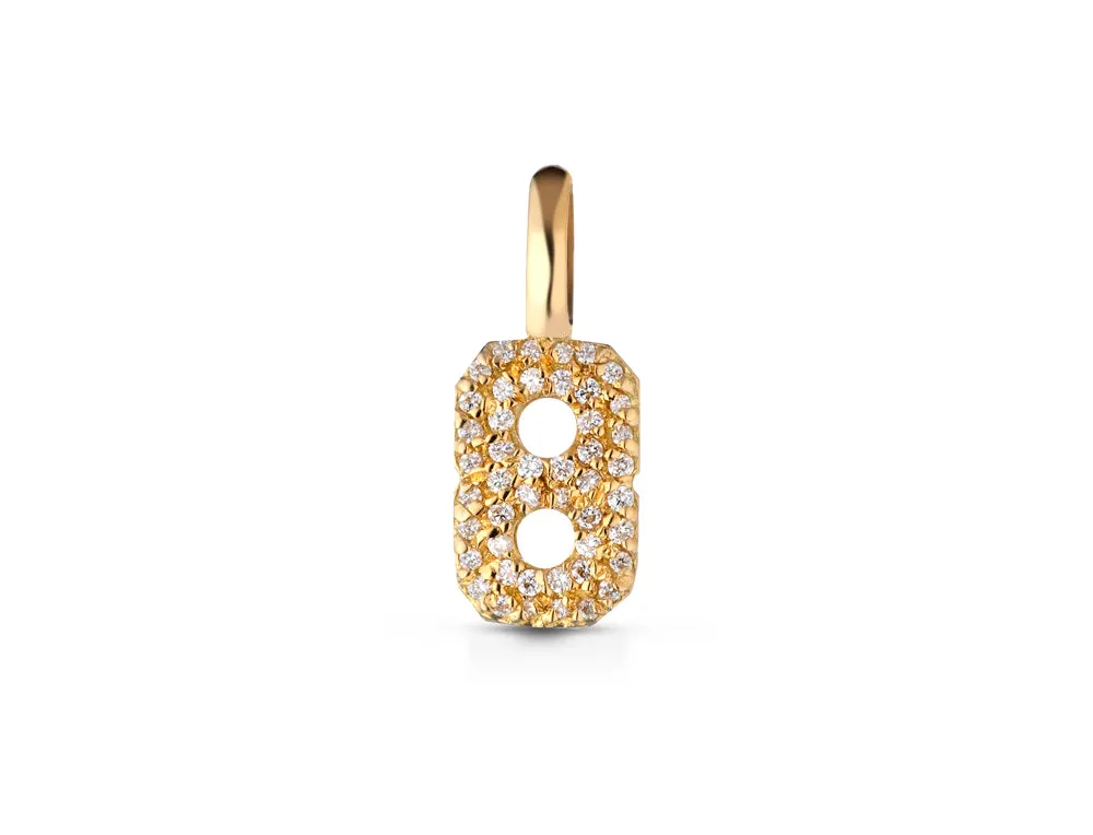 COLLANA NUMERI IN ORO E DIAMANTI CIONUMG-G