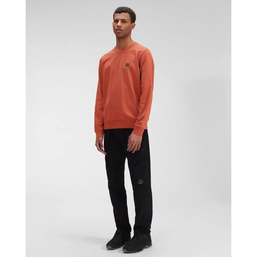 C.p. Company Light Fleece Garment Dyed Sweatshirt