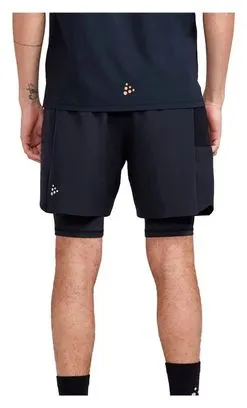 Craft Pro Trail 2in1 Pantaloncini da corsa Nero