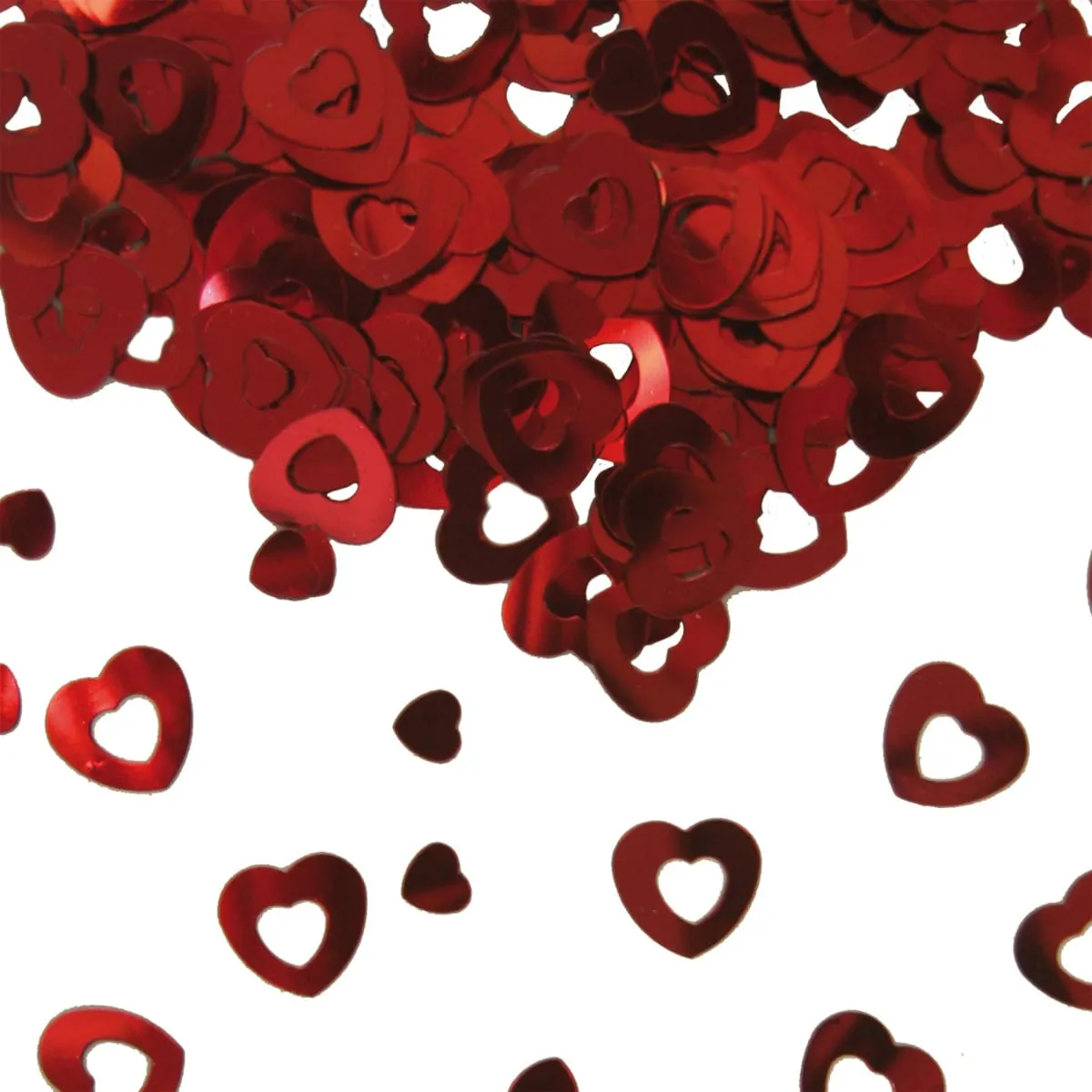 Cuori decorativi rosso vino 14g