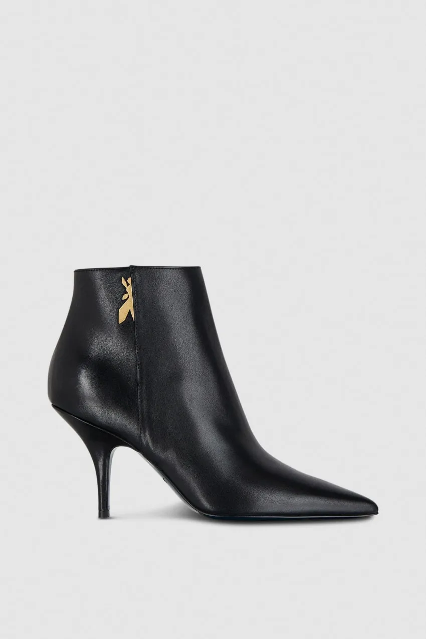 Demi-bottes à talon fin