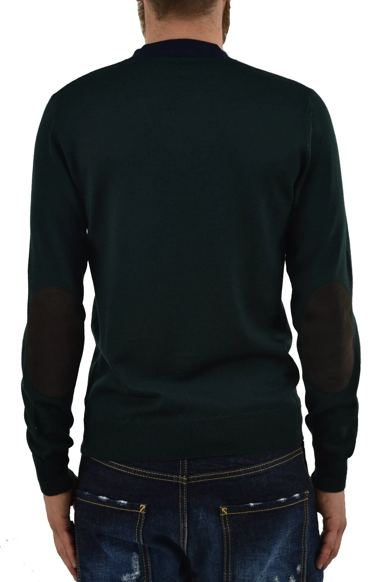 Dsquared2 Pullover Verde Uomo Lana Mod.S71HA0495S14587650