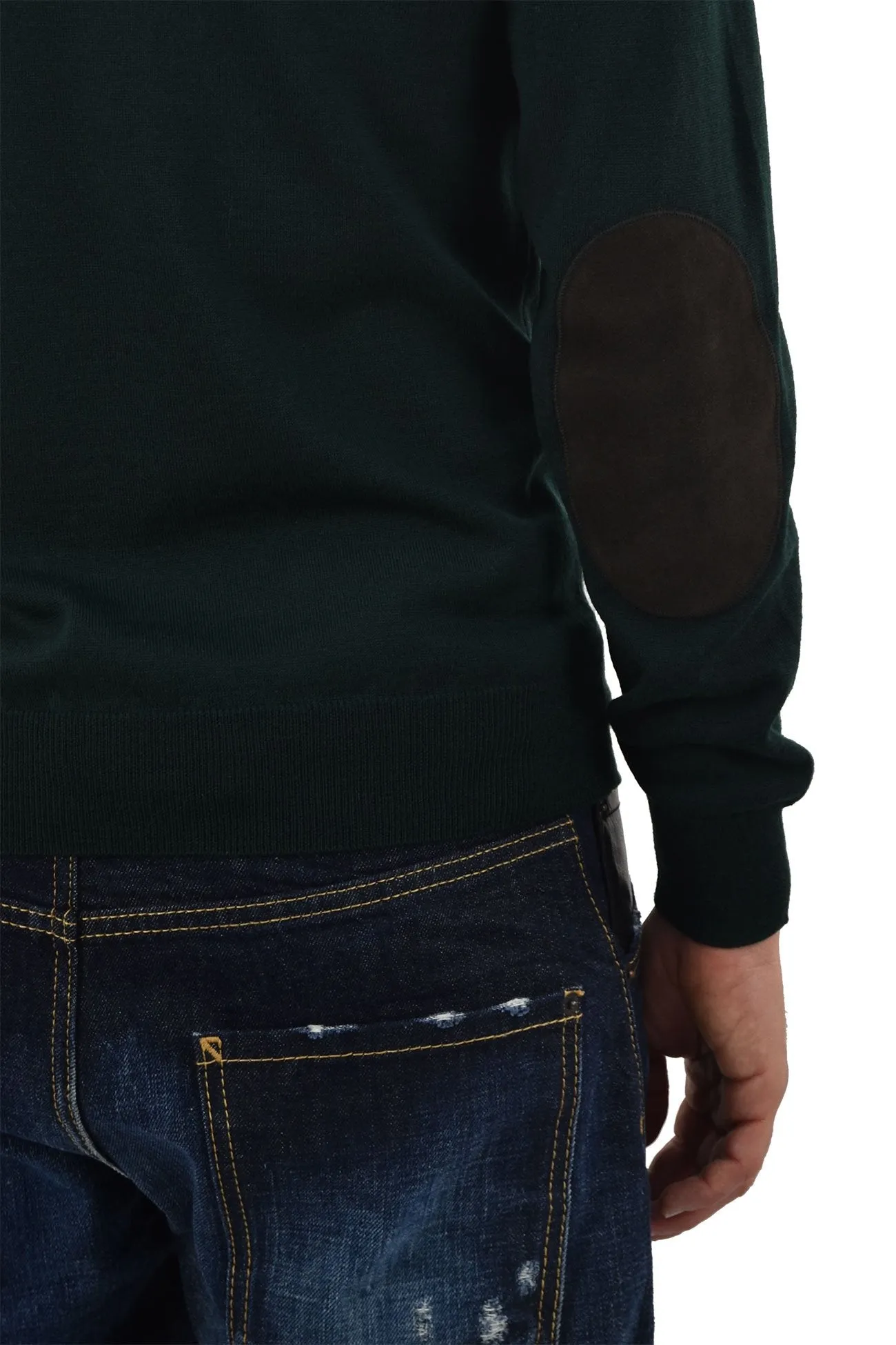 Dsquared2 Pullover Verde Uomo Lana Mod.S71HA0495S14587650