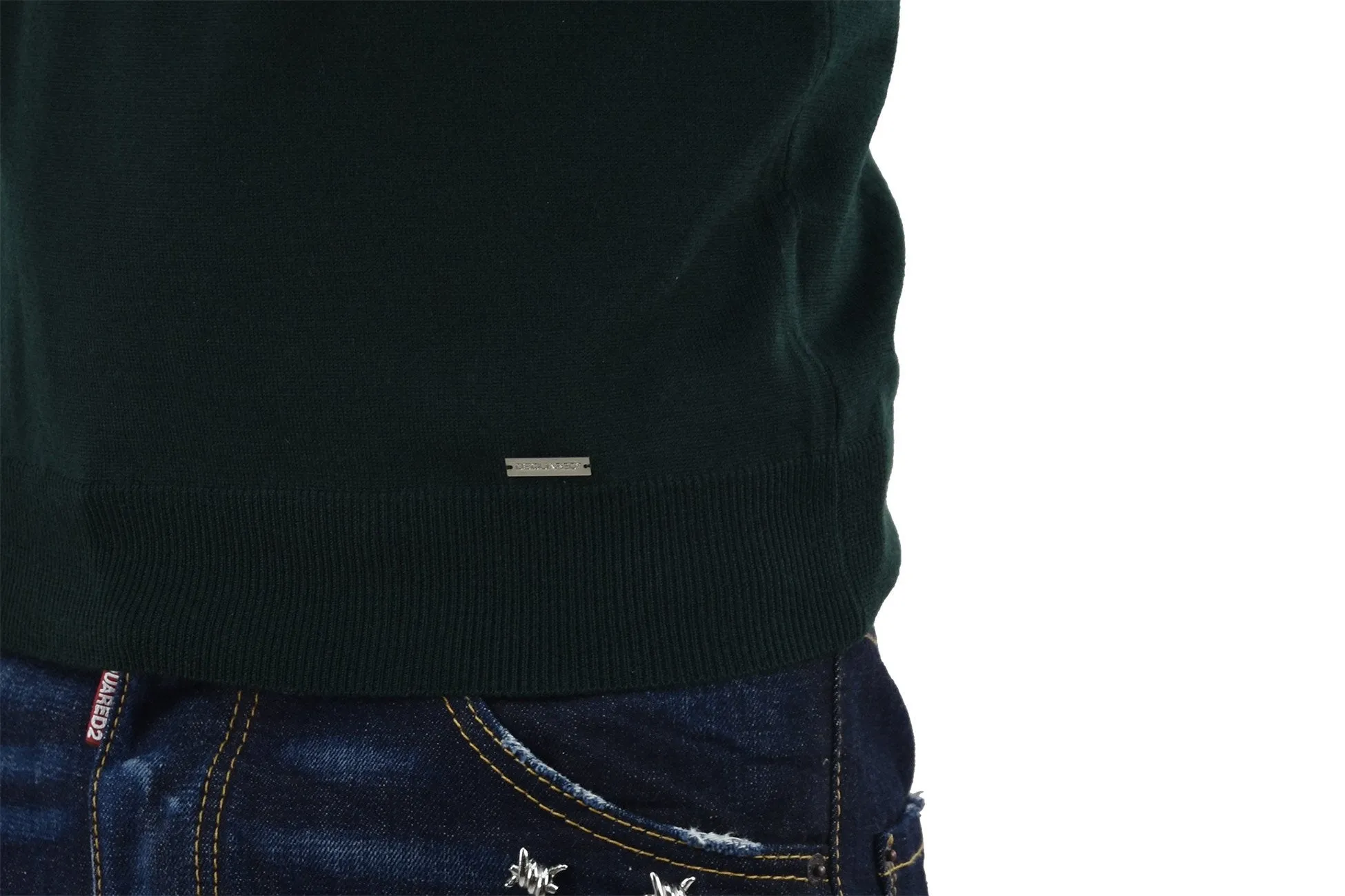 Dsquared2 Pullover Verde Uomo Lana Mod.S71HA0495S14587650