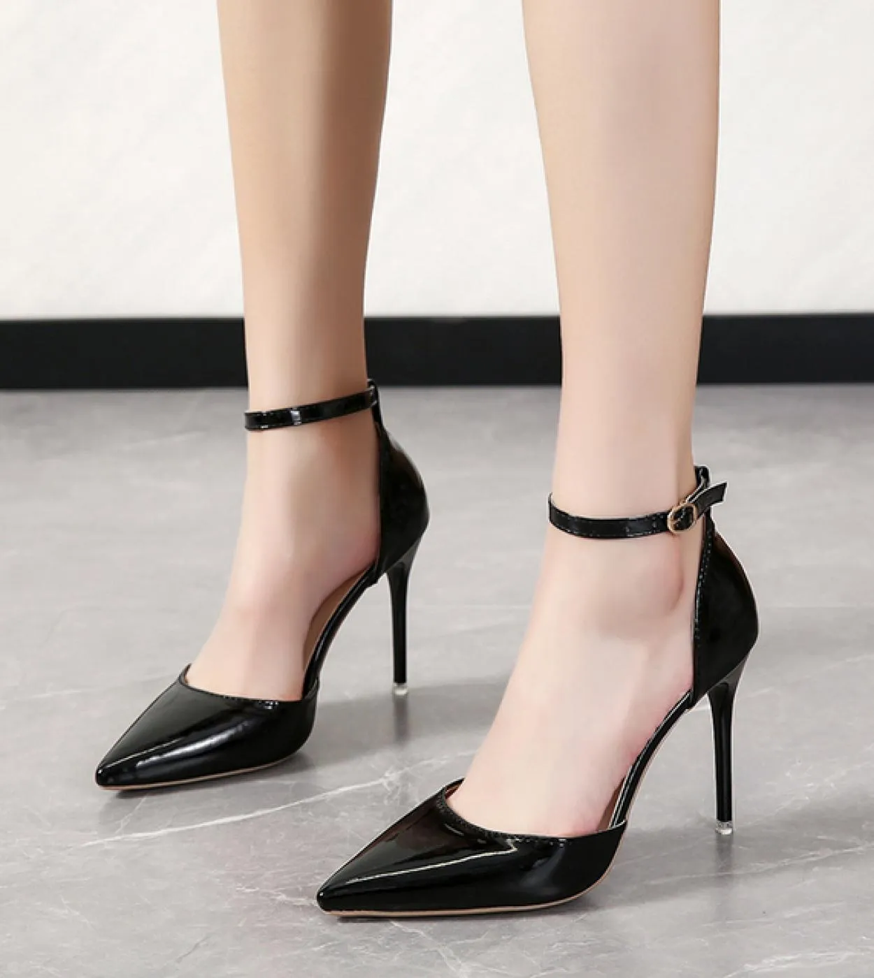 Décolleté con tacco alto Scarpe eleganti con tacco a spillo Scarpe eleganti da donna Tacchi alti a punta