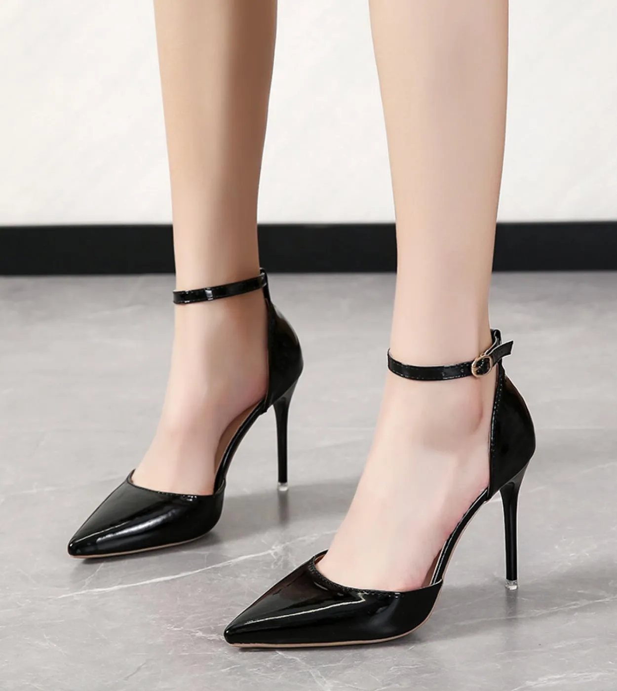 Décolleté con tacco alto Scarpe eleganti con tacco a spillo Scarpe eleganti da donna Tacchi alti a punta