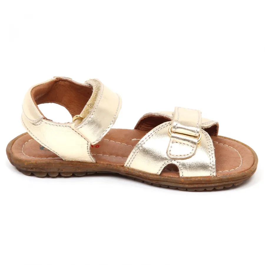 E2466 sandalo bimba platino NATURINO scarpe strappi shoe baby kid girl