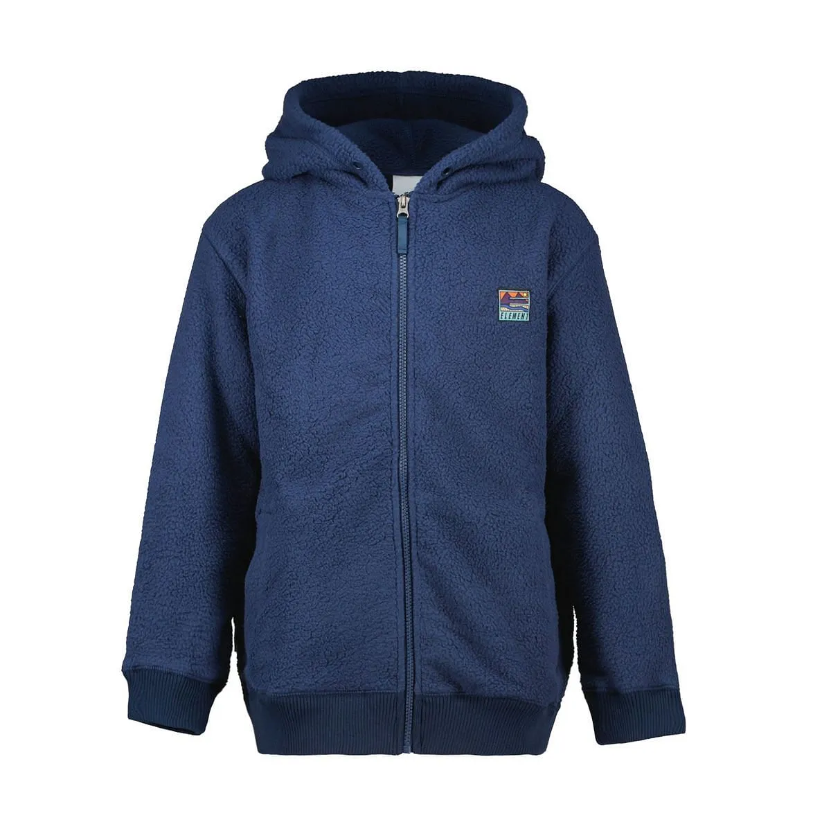      ELEMENT PILE FULL ZIP CON CAPPUCCIO YAMSAY BAMBINO  
