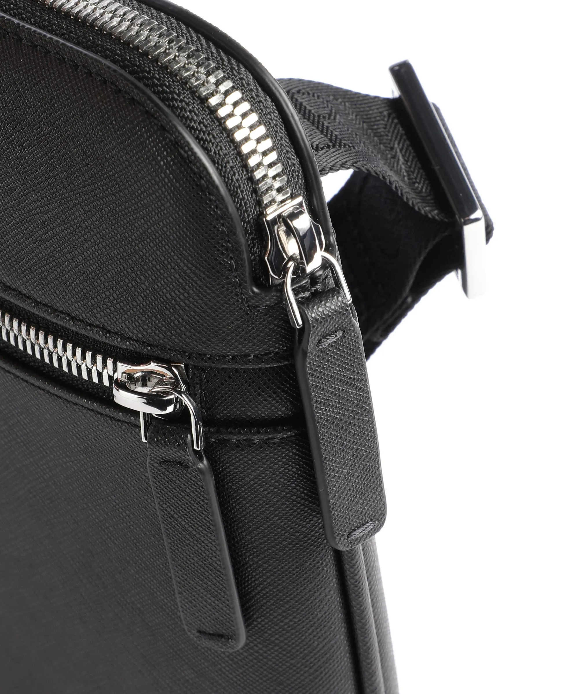  Emporio Armani Business Regenerated Borsa a tracolla pelle sintetica nero  