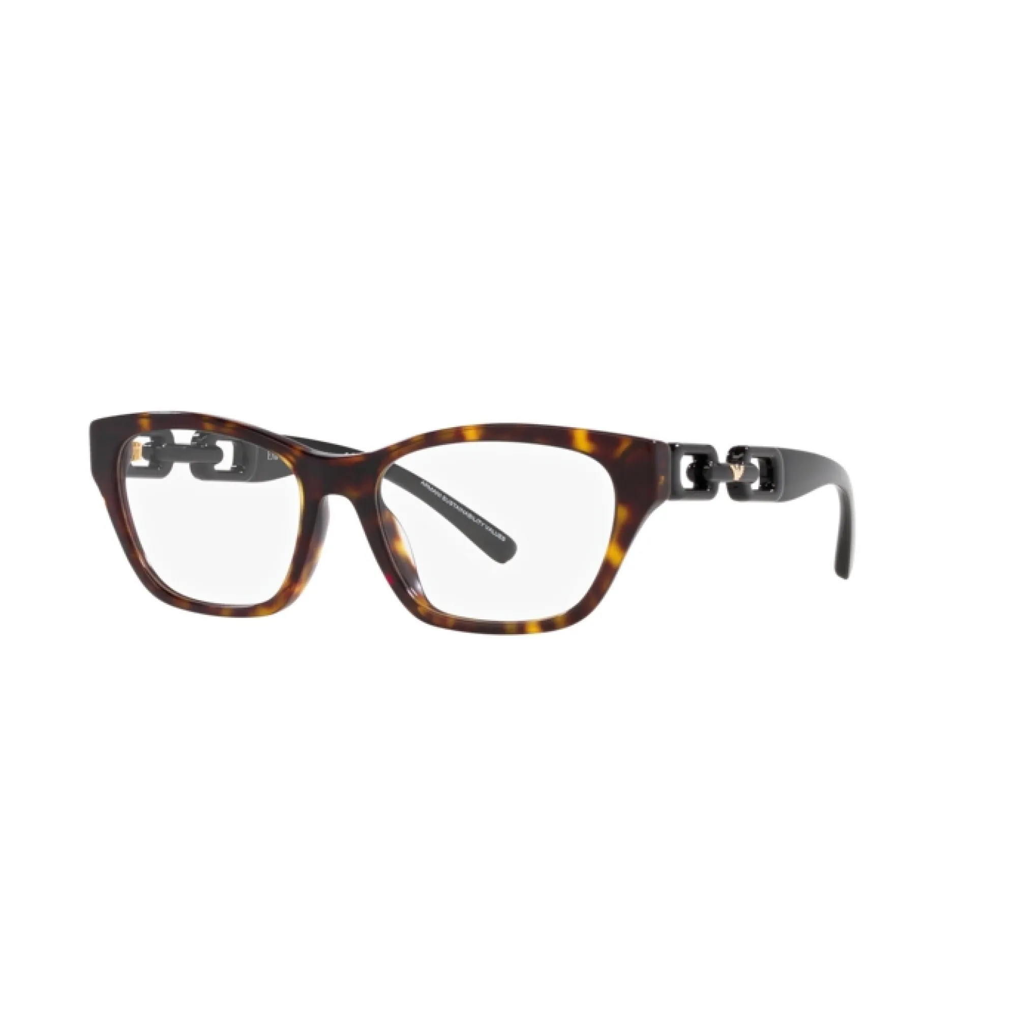   Emporio Armani EA 3223U - 5026 Avana Lucida | Occhiale Da Vista Donna 