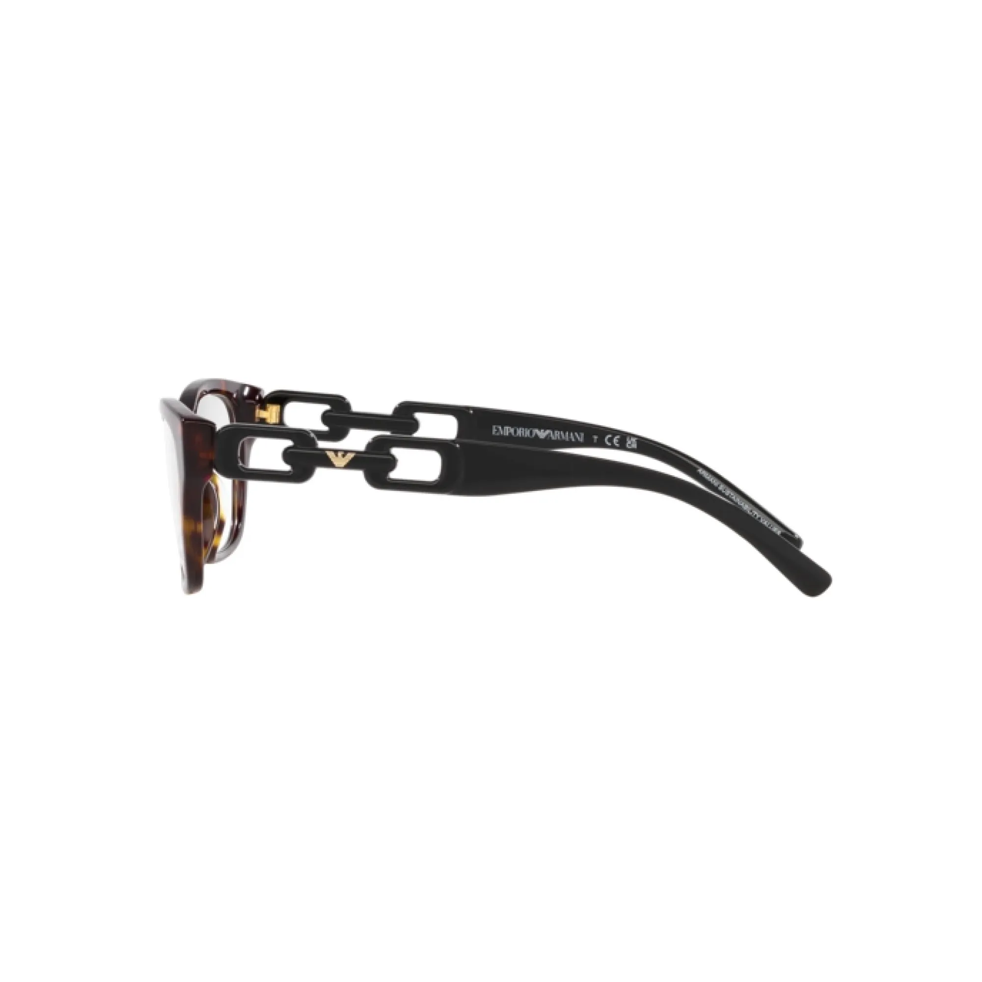   Emporio Armani EA 3223U - 5026 Avana Lucida | Occhiale Da Vista Donna 