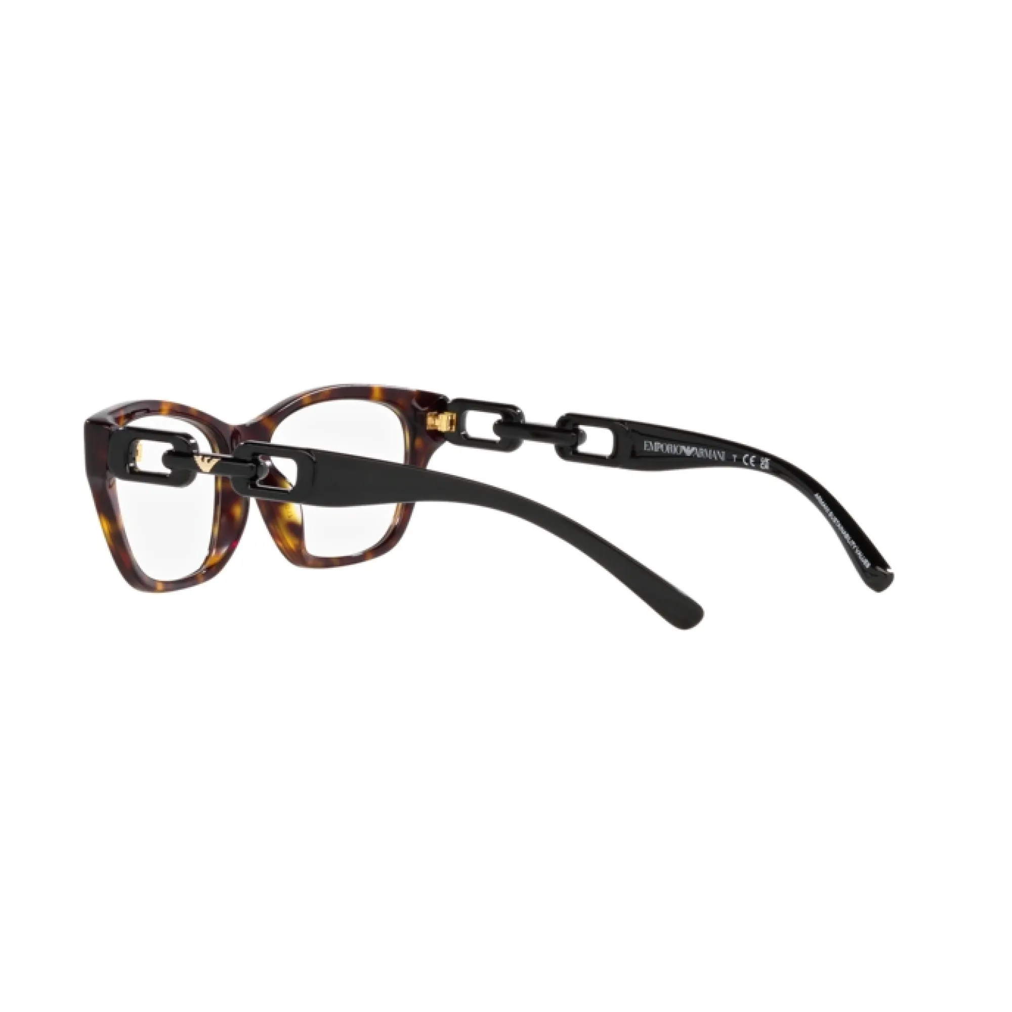   Emporio Armani EA 3223U - 5026 Avana Lucida | Occhiale Da Vista Donna 